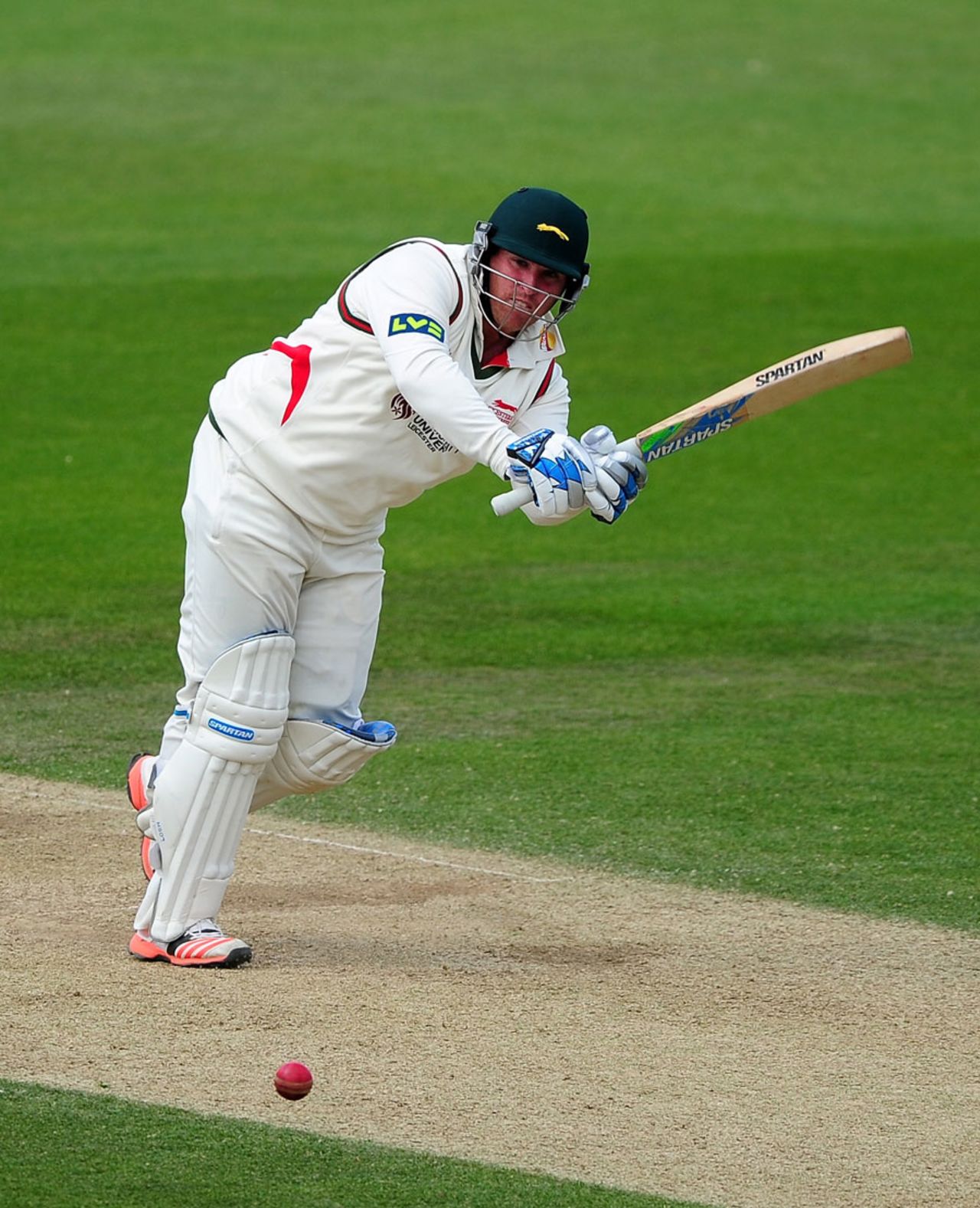 Mark Cosgrove flicks to leg during his innings of 44, Surrey v Leicestershire, County Championship, Division Two, 3rd day, Kia Oval, May 12, 2015