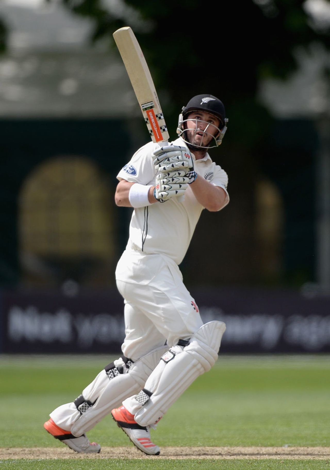 Hamish Rutherford negotiated his way through the morning session, Worcestershire v New Zealanders, Tour match, New Road, 2nd day, May 15, 2015