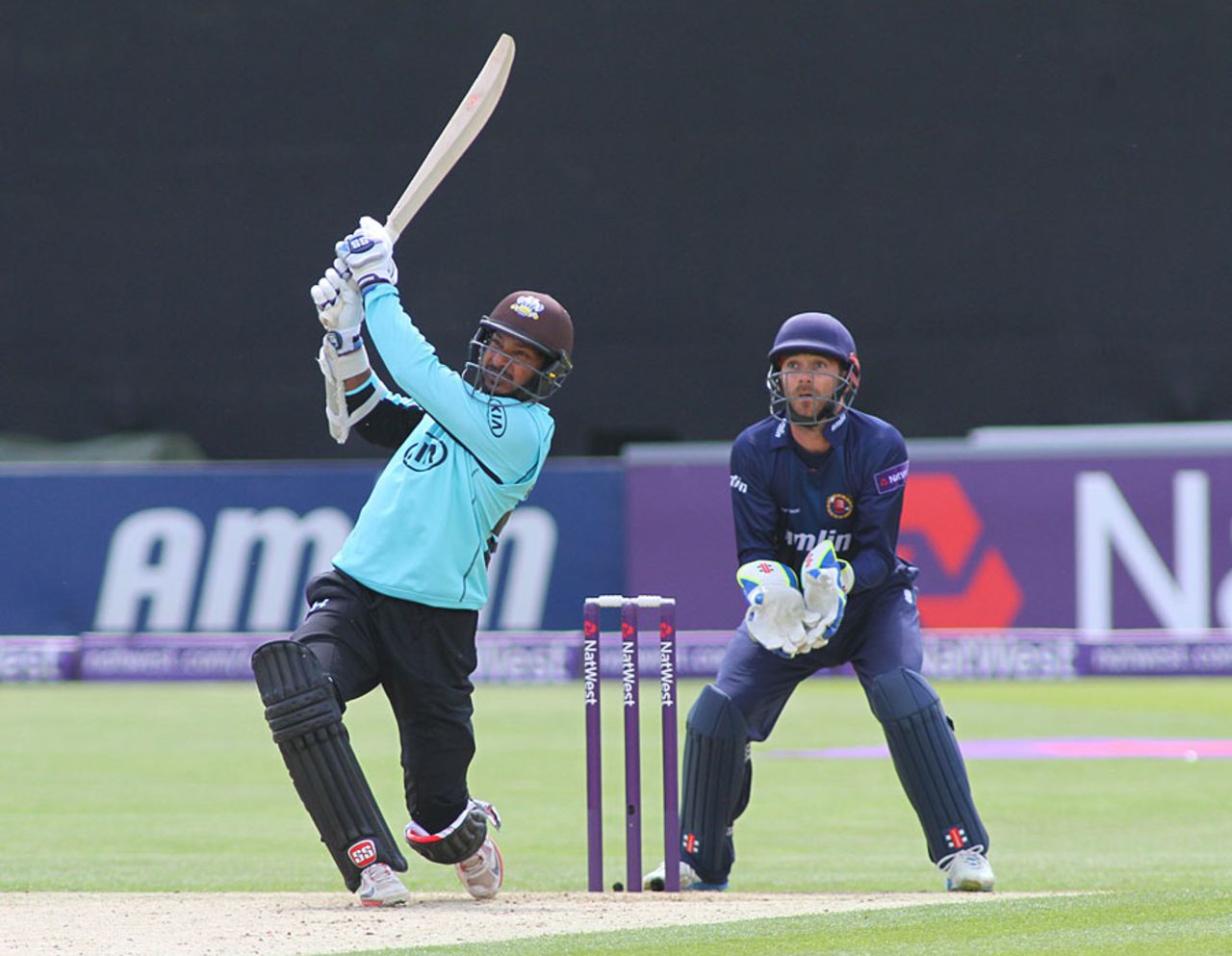 Kumar Sangakkara helped provide Surrey's early impetus, Essex v Surrey, NatWest T20 Blast, South Group, Chelmsford, May 16, 2015