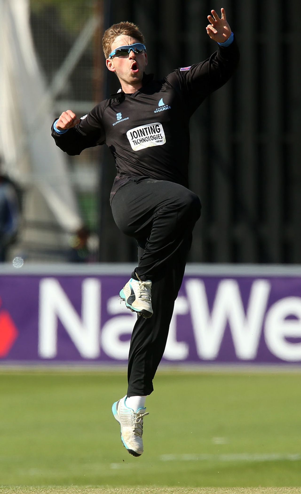 Will Beer picked up 2 for 26, Sussex v Gloucestershire, NatWest T20 Blast, South Group, Hove, May 17, 2015