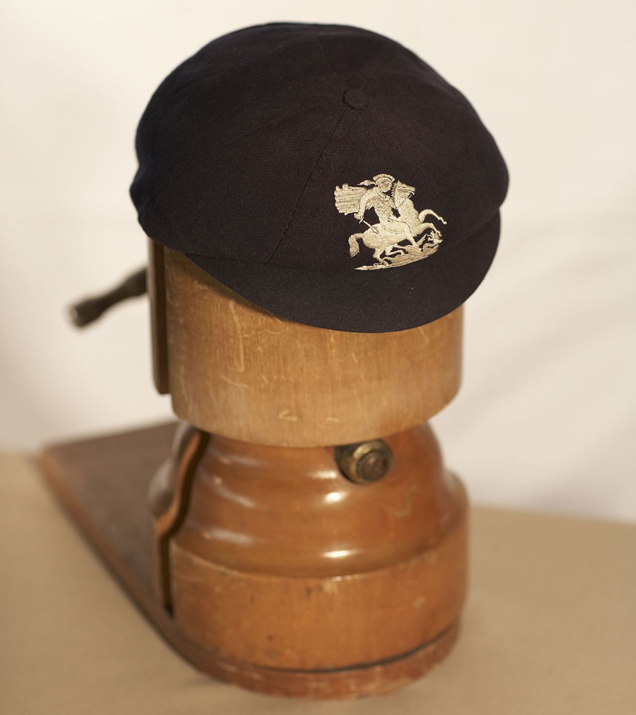 Harold Larwood's cap at the MCC museum, Lord's, 2015