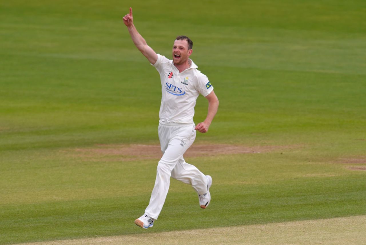 Graham Wagg tore through the lower order, Glamorgan v Essex, County Championship, Division Two, Cardiff, 3rd day, May 20, 2015