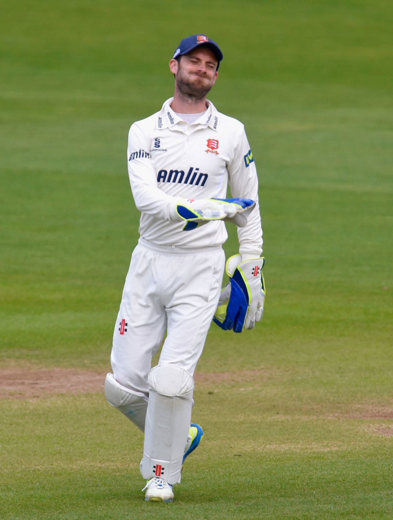 It was a frustrating day for James Foster, Glamorgan v Essex, County Championship, Division Two, Cardiff, 3rd day, May 20, 2015