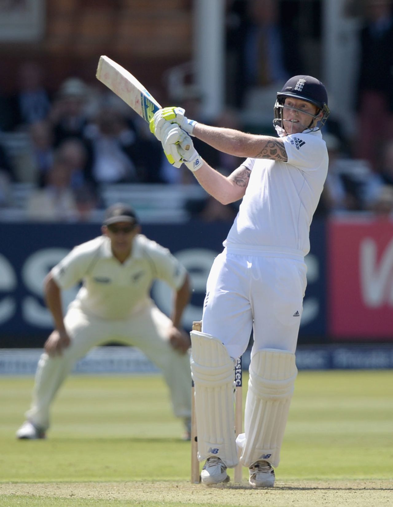 Ben Stokes struck some powerful boundaries in his 92, England v New Zealand, 1st Investec Test, Lord's, 1st day, May 21, 2015