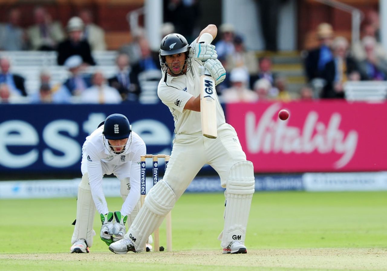 Ross Taylor slowly grew into his innings, England v New Zealand, 1st Investec Test, Lord's, 2nd day, May 22, 2015
