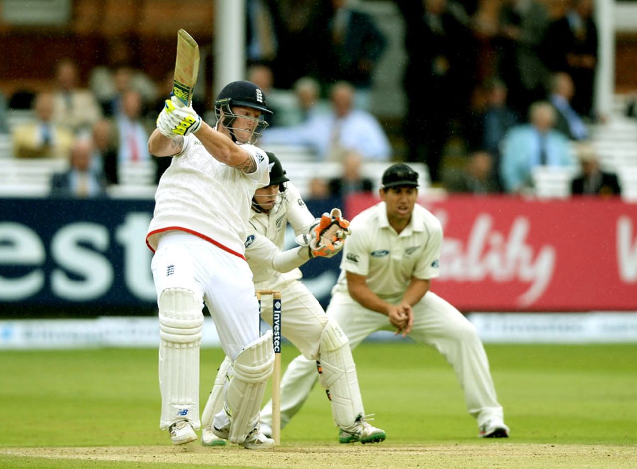 Ben Stokes attacked from the outset, England v New Zealand, 1st Investec Test, Lord's, 4th day, May 24, 2015