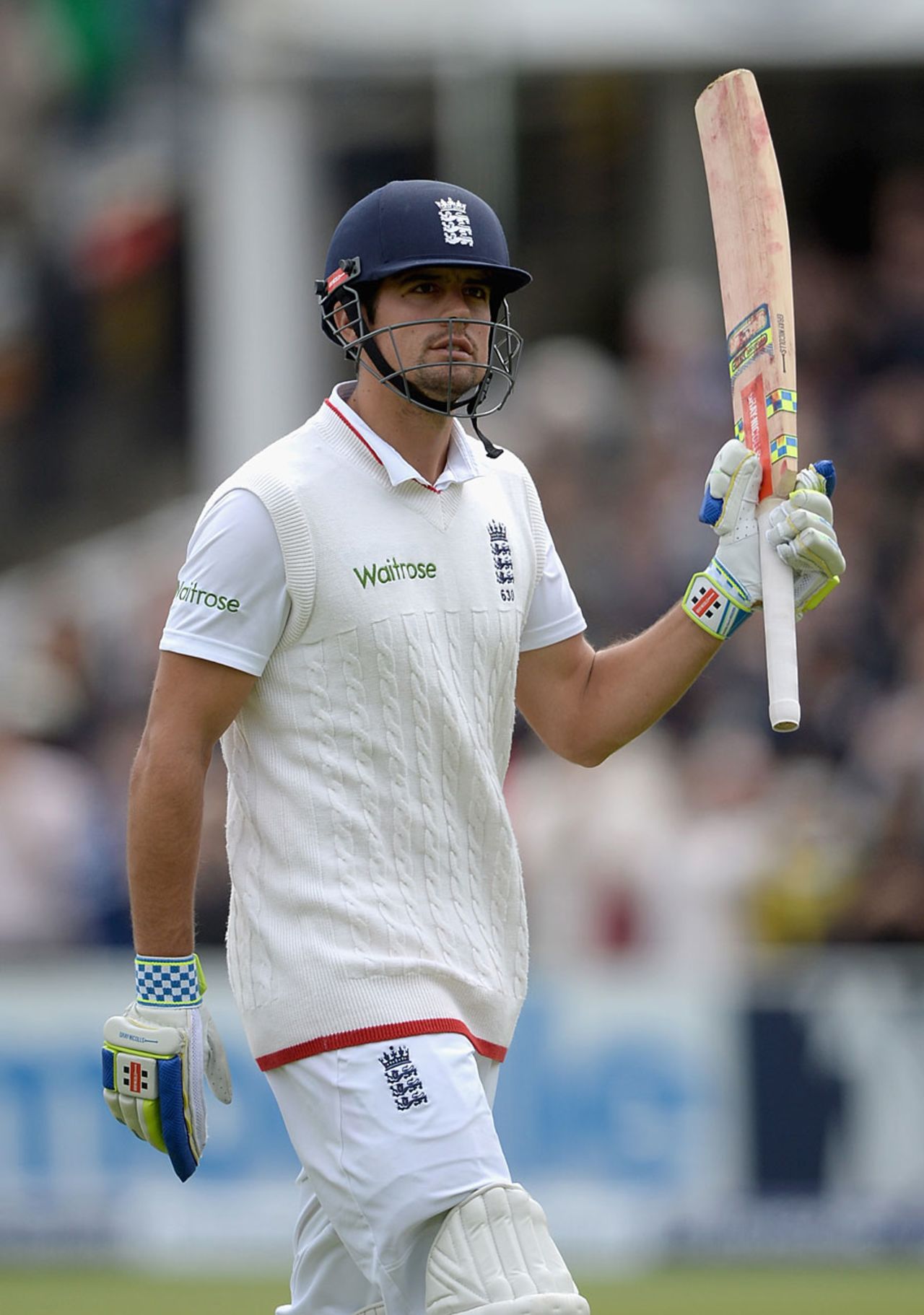 Alastair Cook eventually departed for 162, England v New Zealand, 1st Investec Test, Lord's, 5th day, May 25, 2015