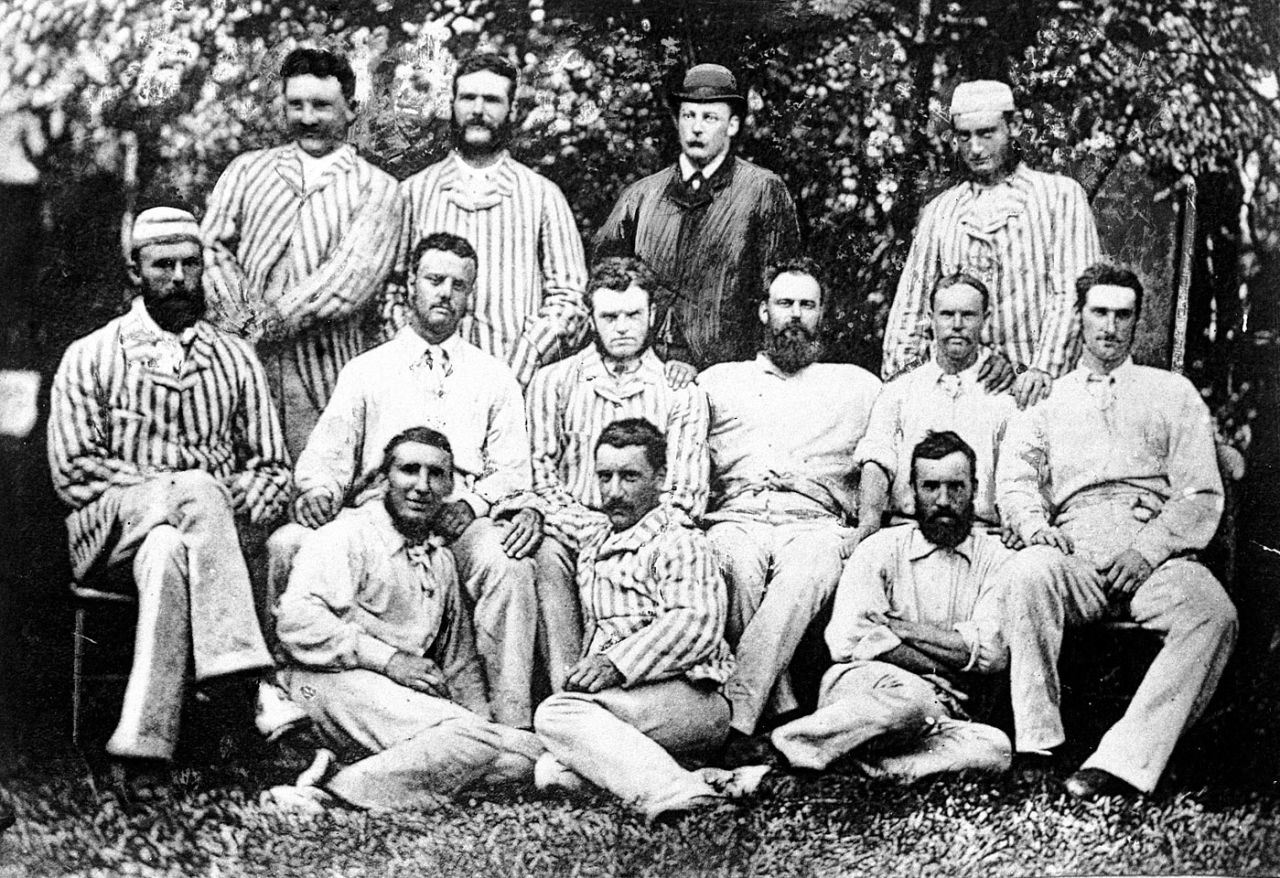 Members of the Australian squad that toured England in 1878, May 25, 1878