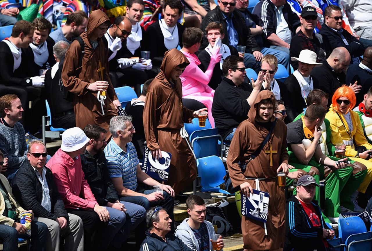 There was a colourful Saturday crowd at Headingley, England v New Zealand, 2nd Investec Test, Headingley, 2nd day, May 30, 2015