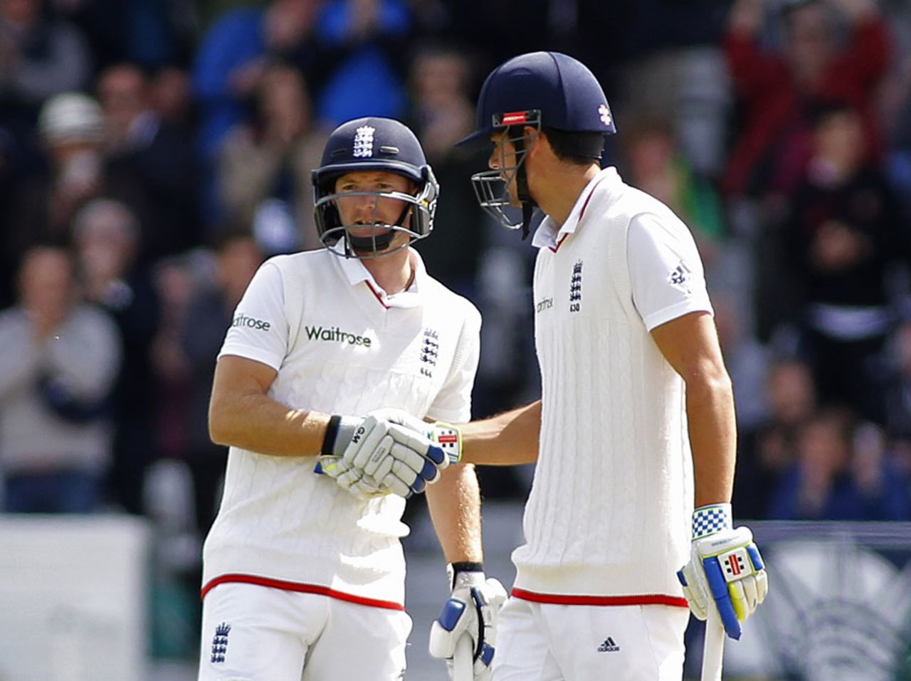 Alastair Cook and Adam Lyth produced a huge opening stand, England v New Zealand, 2nd Investec Test, Headingley, 2nd day, May 30, 2015