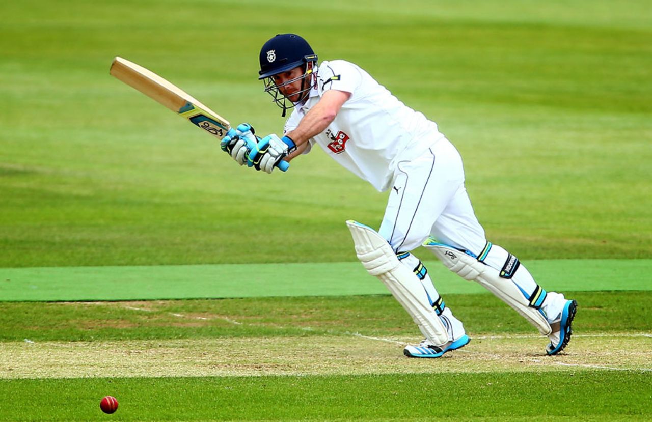 Will Smith made a solid 40, Hampshire v Worcestershire, County Championship, Division One, Ageas Bowl, 2nd day, June 1, 2015