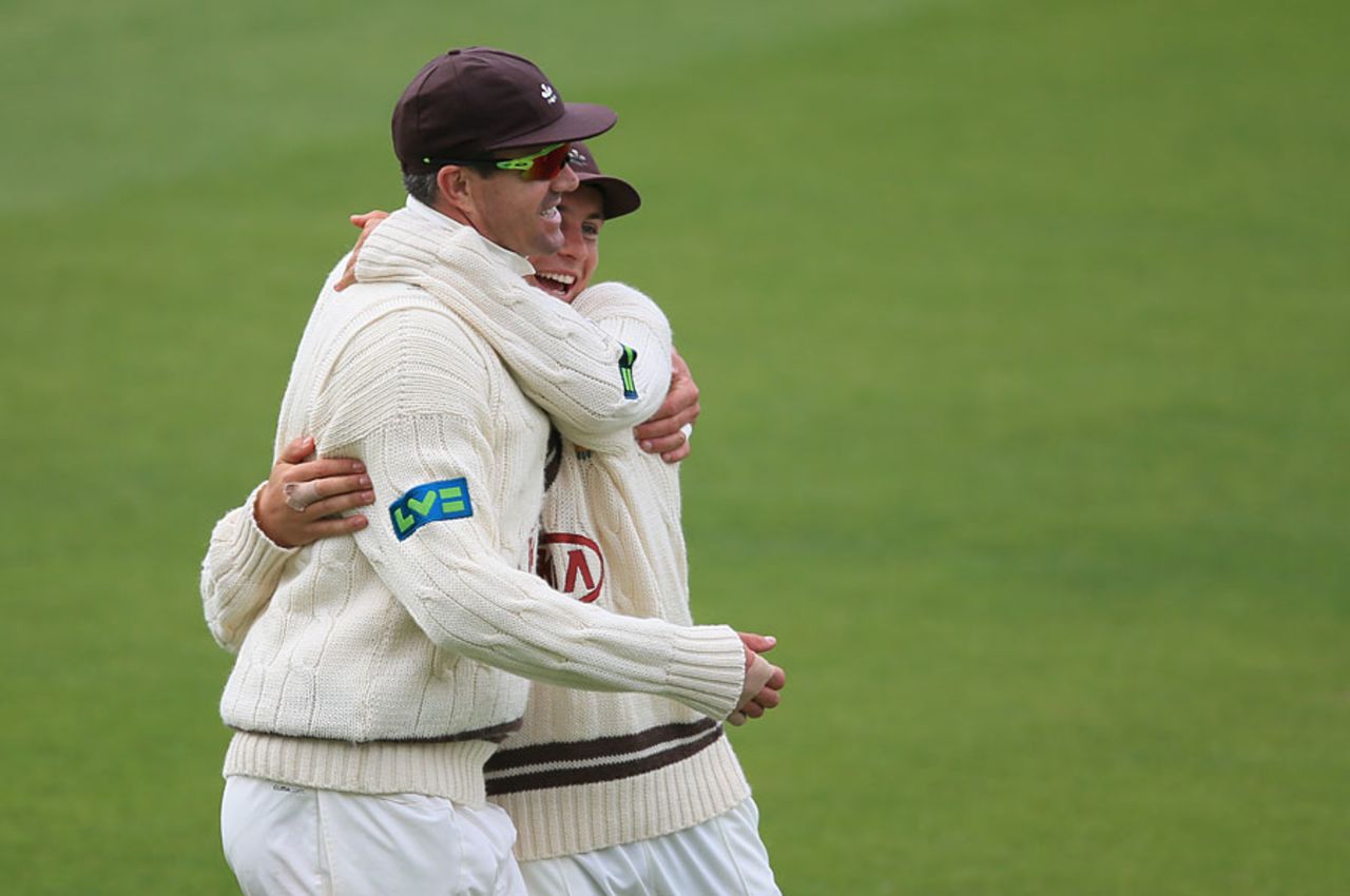 Kevin Pietersen in the field for Surrey, Surrey v Lancashire, County Championship, Division Two, Kia Oval, June 2, 2015