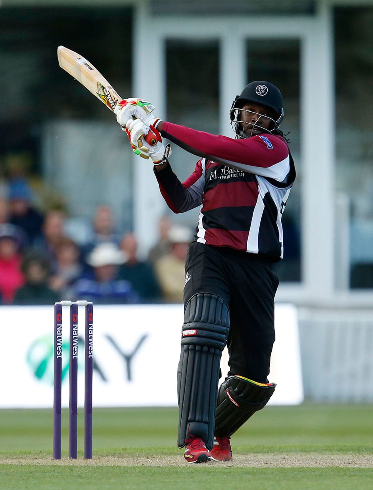 Chris Gayle's took his tournament tally to 328, Somerset v Hampshire, NatWest T20 Blast South Group, Taunton, June 5, 2015