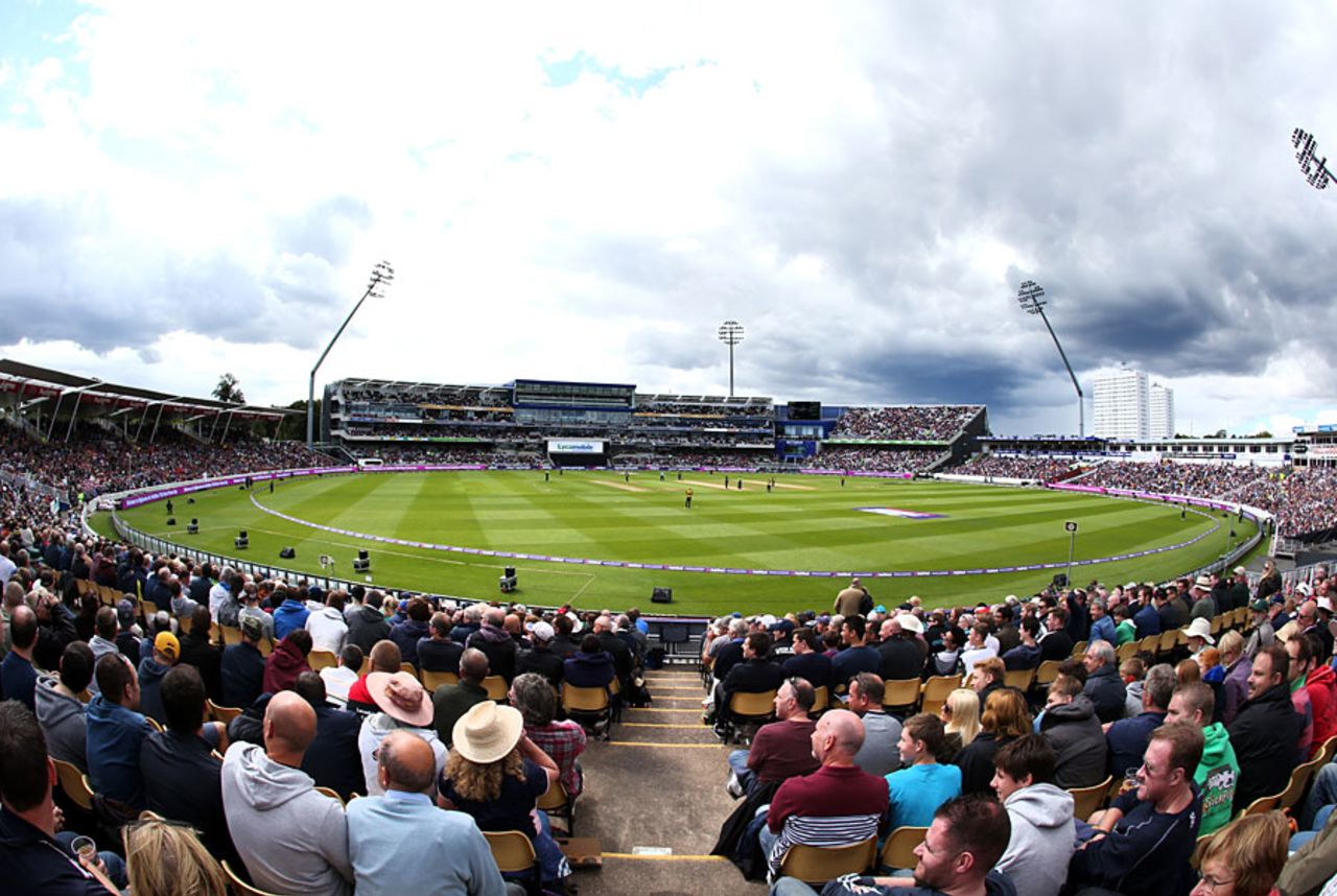 A general view of Edgbaston, August 23, 2014