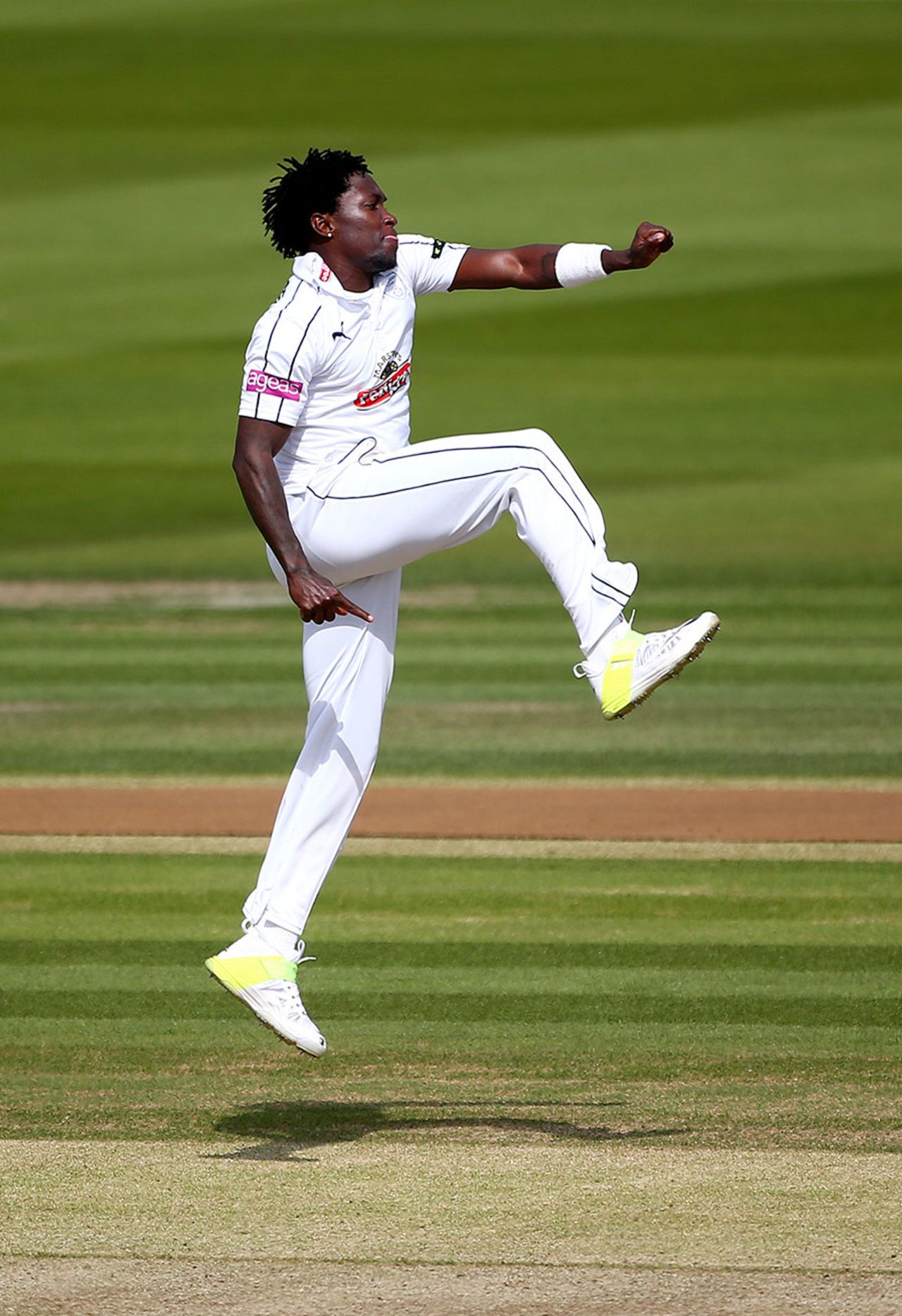 Fidel Edwards helped put Hampshire on course for victory, Sussex v Hampshire, County Championship Division One, Hove, 2nd day, June 8, 2015