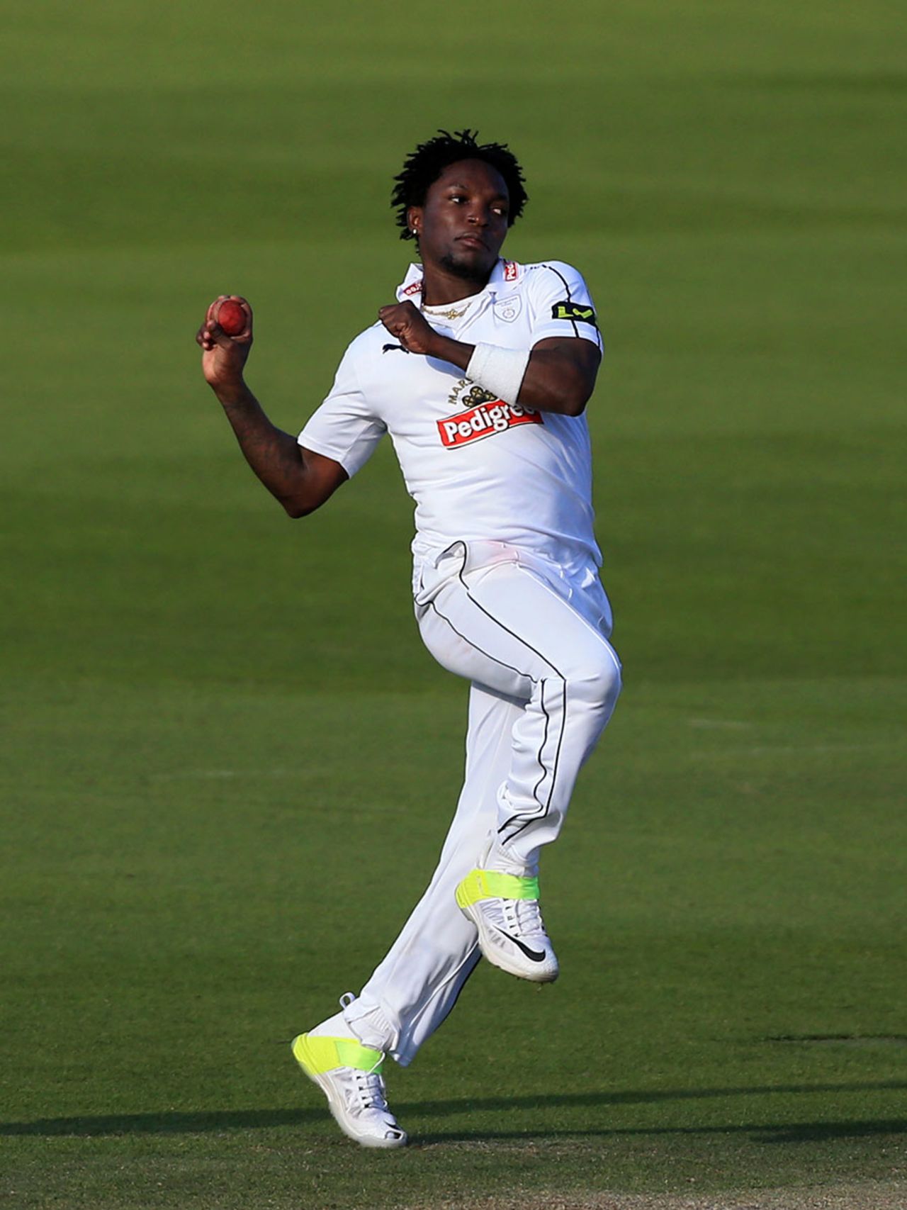 Fidel Edwards picked up his first five-wicket haul since 2012, Sussex v Hampshire, County Championship Division One, Hove, 3rd day, June 9, 2015
