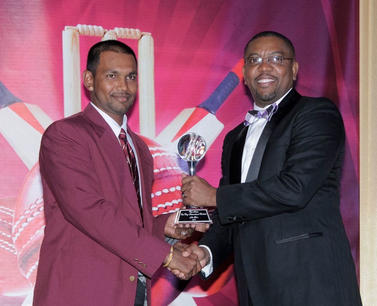 Denesh Ramdin was named West Indies' ODI Player of the Year, Jamaica, June 9, 2015
