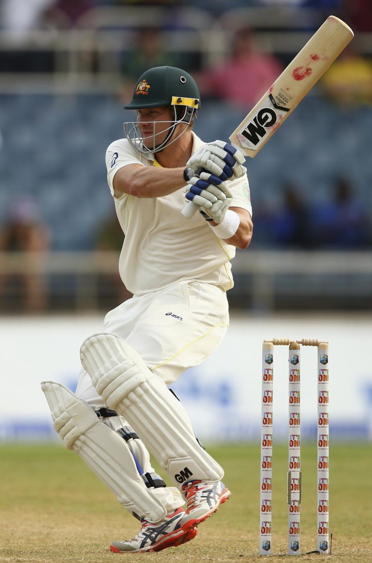 Shane Watson swivels a pull, West Indies v Australia, 2nd Test, 1st day, Kingston, June 11, 2015