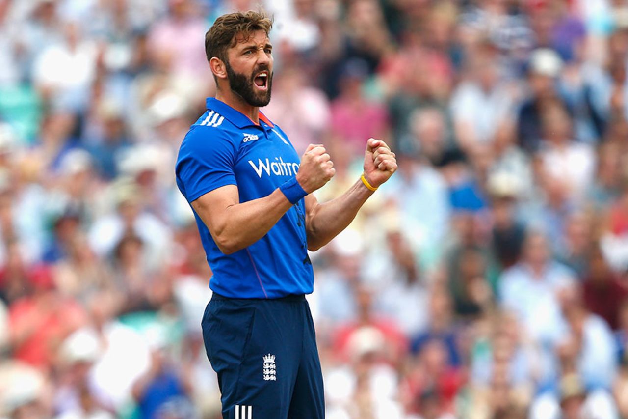 Liam Plunkett struck first to remove Brendon McCullum, England v New Zealand, 2nd ODI, Kia Oval, June 12, 2015