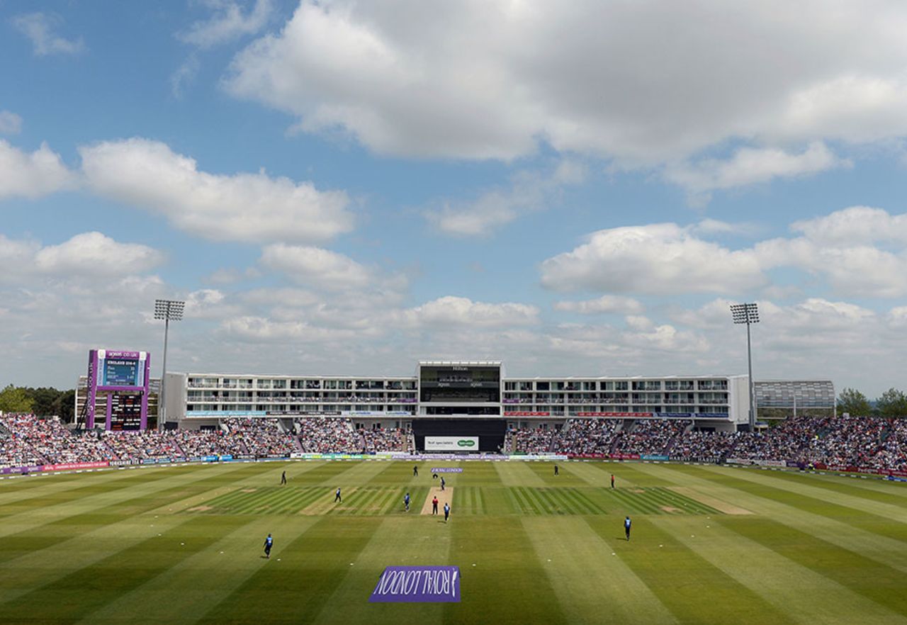 The hotel at the Ageas Bowl is finally completed, England v New Zealand, 3rd ODI, Ageas Bowl, June 14, 2015
