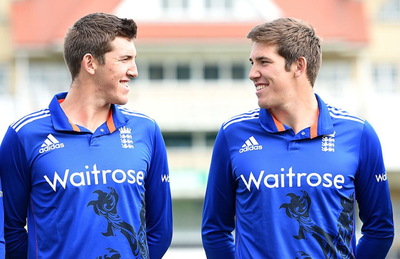 Jamie and Craig Overton could become the first pair of twins to play for England, Trent Bridge, June 16, 2015
