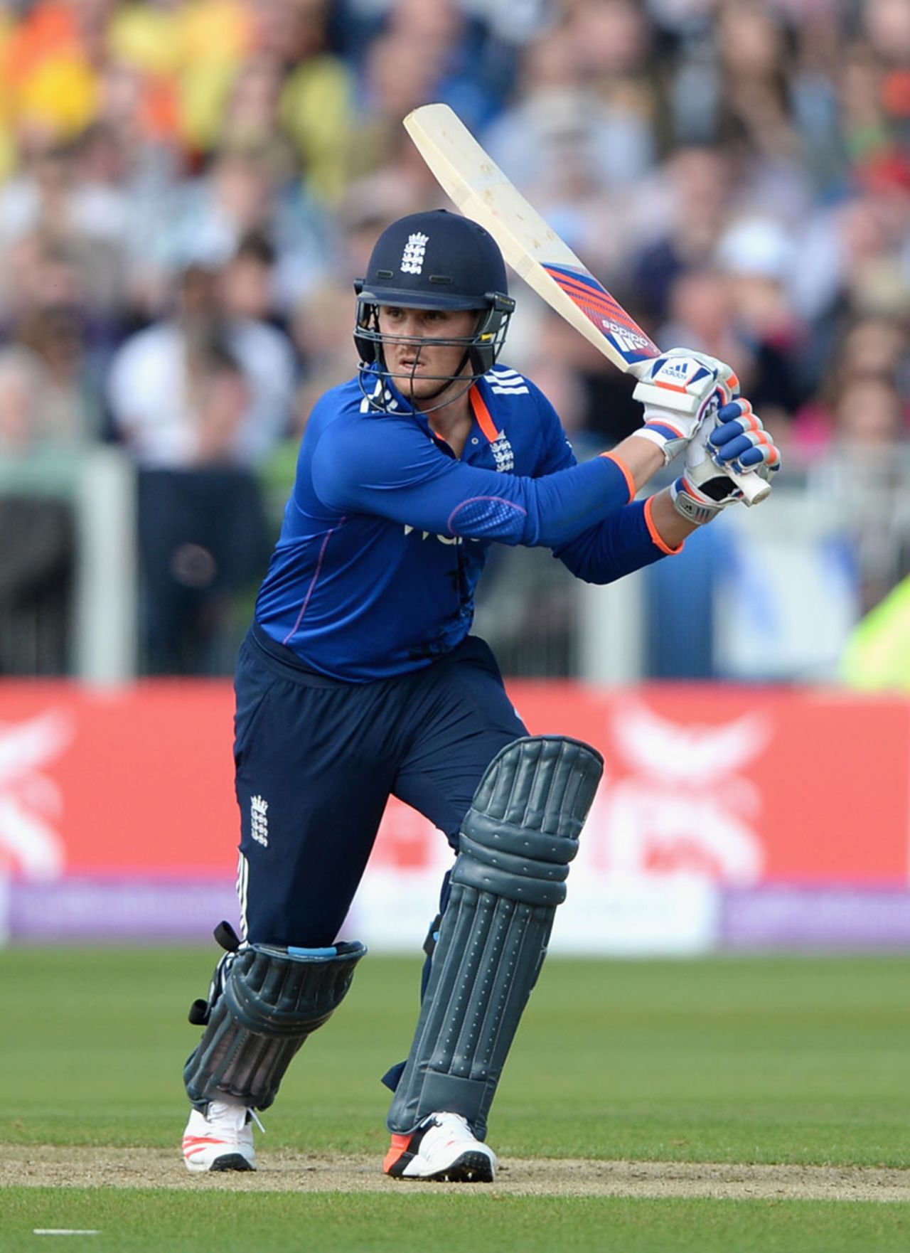 Jason Roy struggled to get going, England v New Zealand, 5th ODI, Chester-le-Street, June 20, 2015