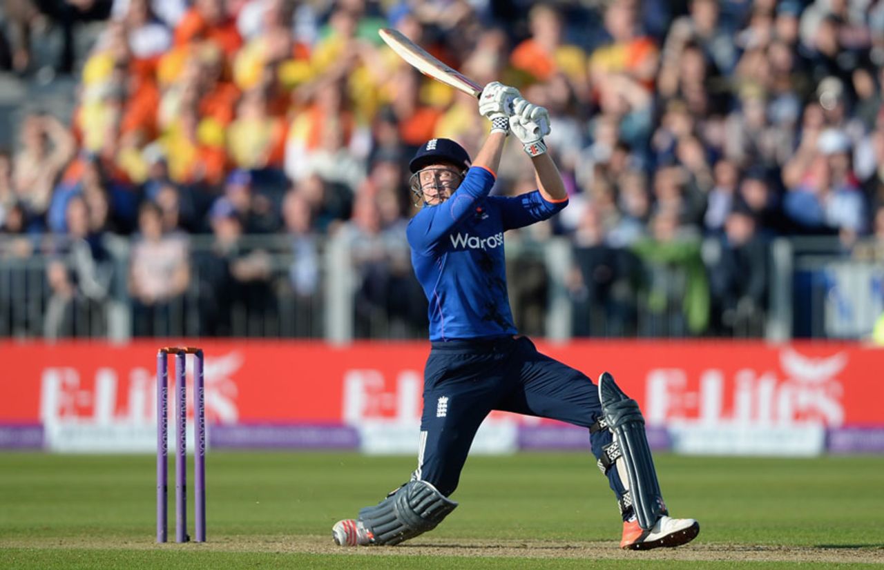Jonny Bairstow struck a match-winning 83 not out, England v New Zealand, 5th ODI, Chester-le-Street, June 20, 2015