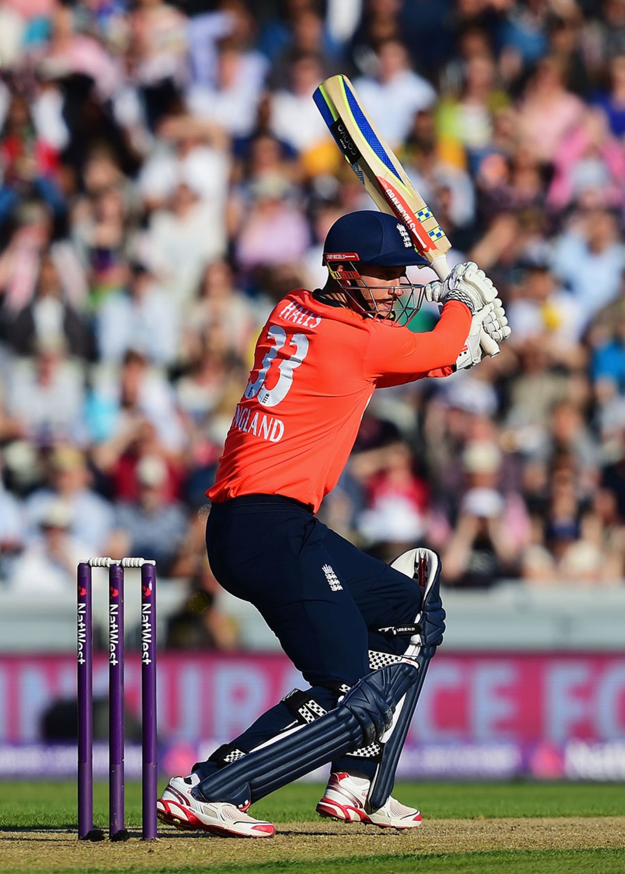 Alex Hales made a bright start, England v New Zealand, only T20, Old Trafford, June 23, 2015