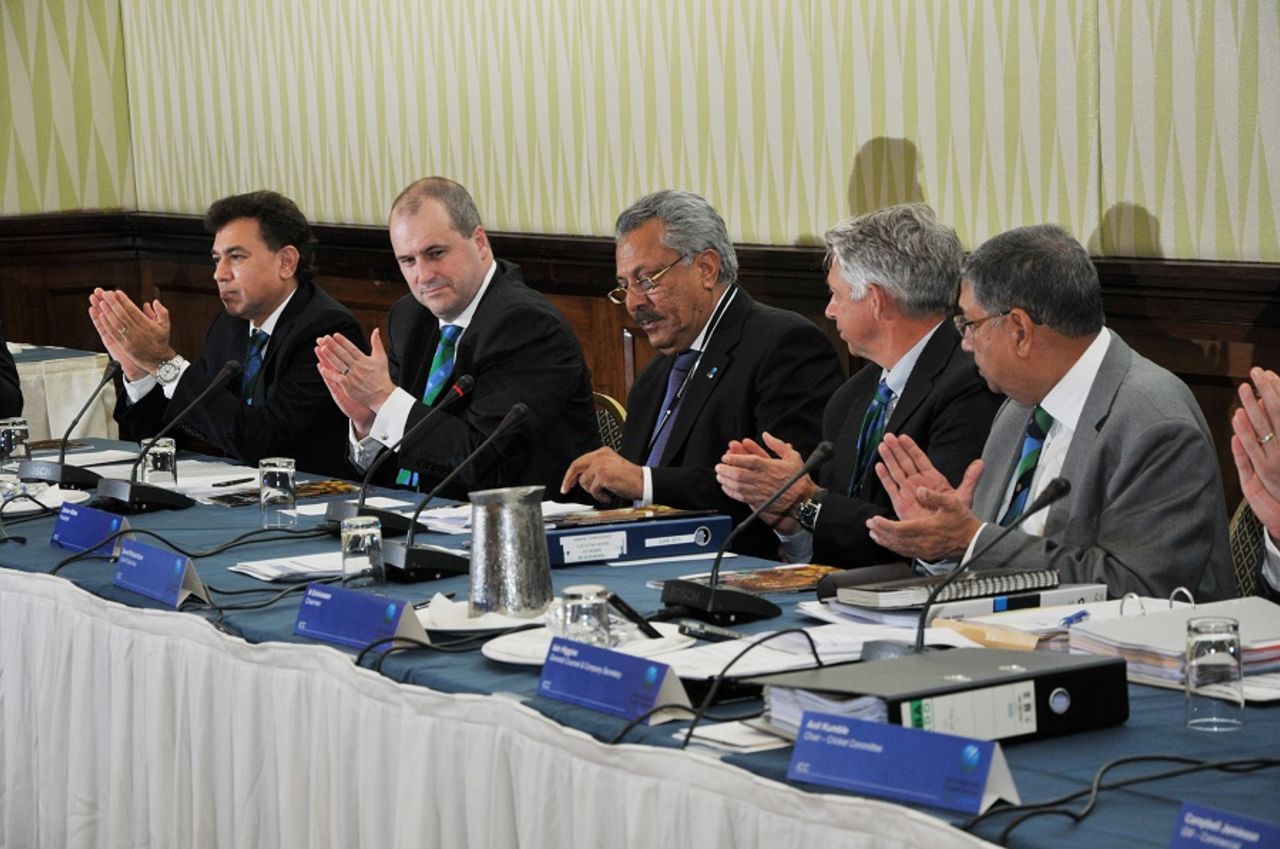 Zaheer Abbas was confirmed as ICC President at the ICC Annual Conference, Barbados, June 25, 2015