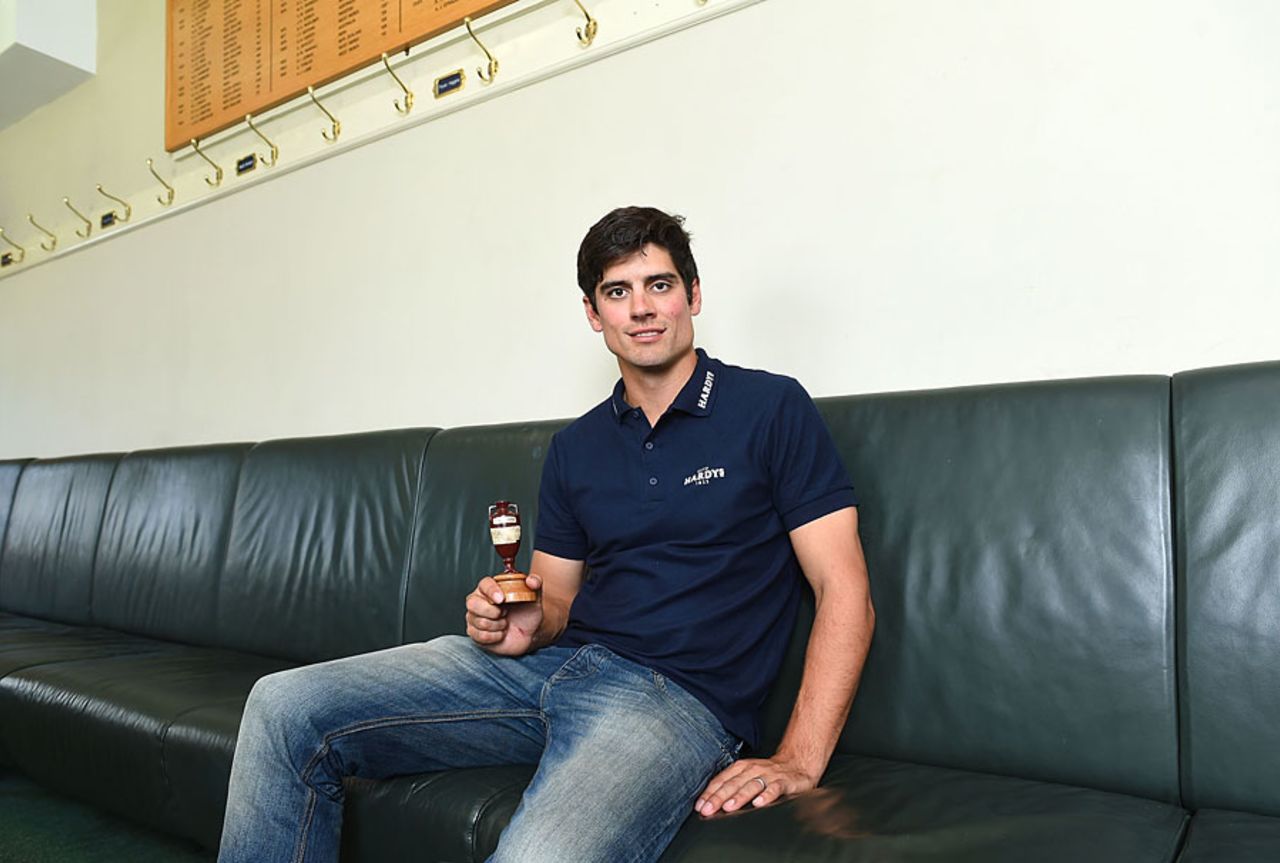 Alastair Cook will want to be holding the Ashes urn again after the fifth Test, Lord's, June 26, 2015