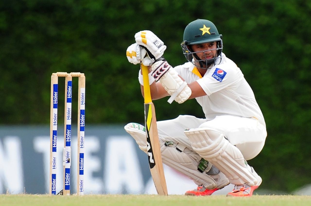 Azhar Ali knuckled down and took his side into the lead, Sri Lanka v Pakistan, 2nd Test, Colombo, 4th day, June 28, 2015