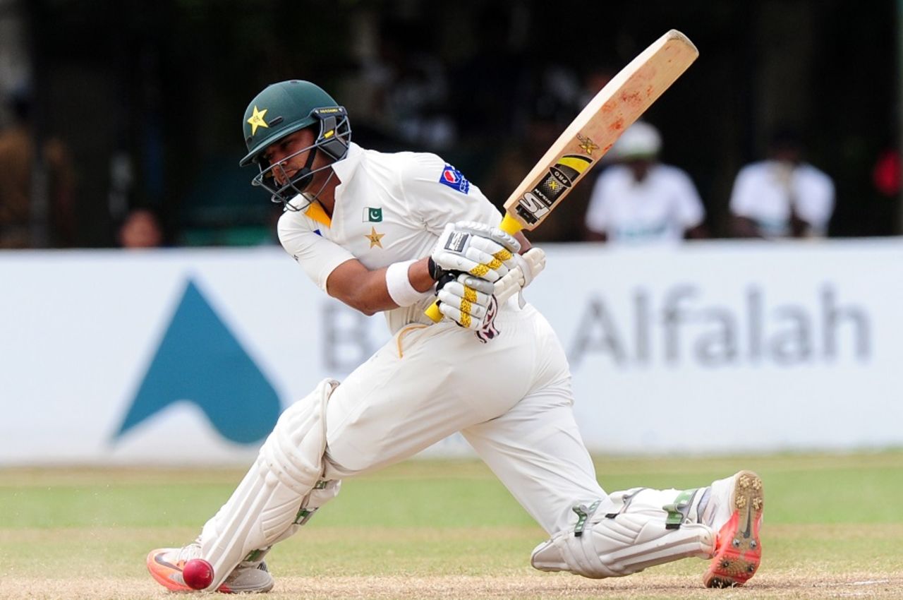 Azhar Ali held the Pakistan innings together, Sri Lanka v Pakistan, 2nd Test, Colombo, 4th day, June 28, 2015
