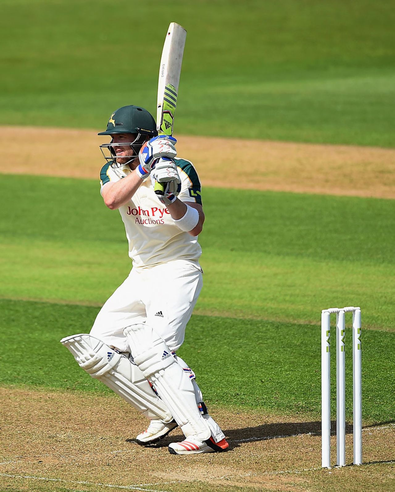 Riki Wessels offered some resistance with 65, Nottinghamshire v Worcestershire, County Championship, Division One, Trent Bridge, 1st day, June 29, 2015