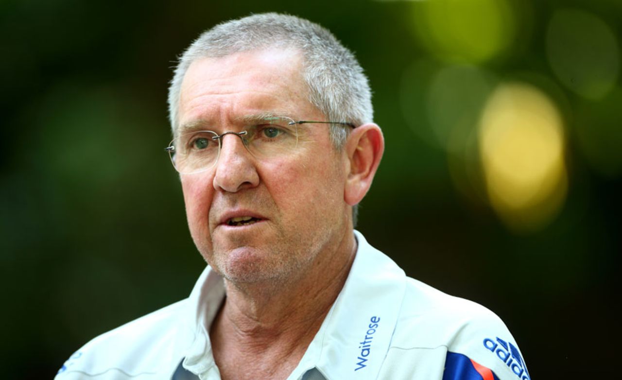Trevor Bayliss speaks to the media for the first time, Lord's, July 1, 2015