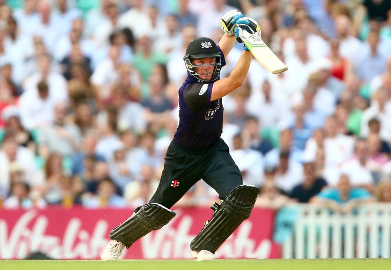 Peter Handscomb top-scored with 39, Surrey v Gloucestershire, NatWest T20 Blast, South Group, Kia Oval, July 1, 2015