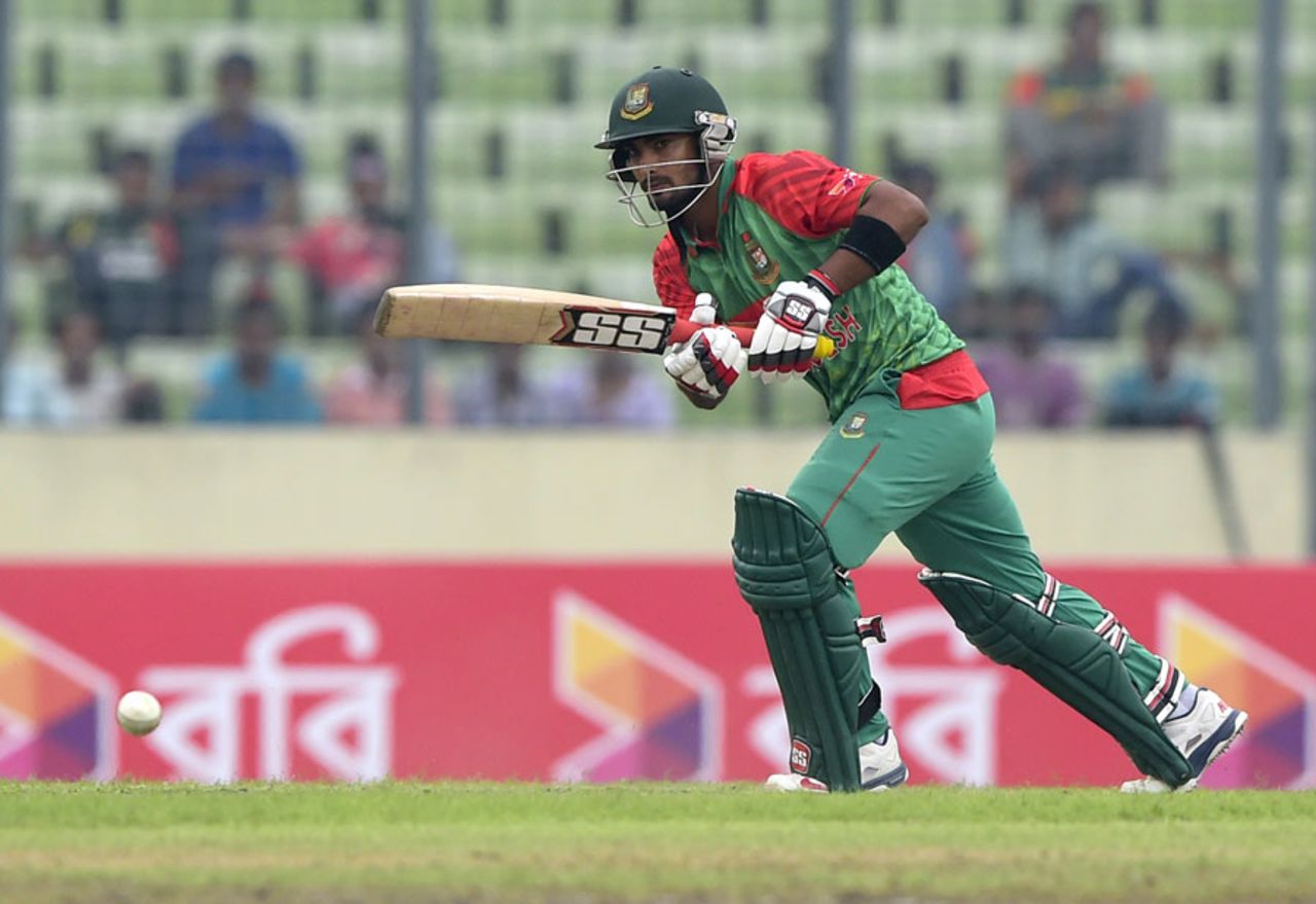 Litton Das scored a 26-ball 22, Bangladesh v South Africa, 1st T20 international, Mirpur, July 5, 2015