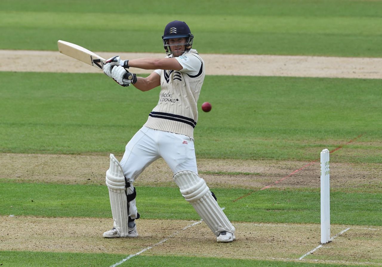 Dawid Malan held the Middlesex innings together, Nottinghamshire v Middlesex, County Championship, Division One, Trent Bridge, 1st day, July 5, 2015