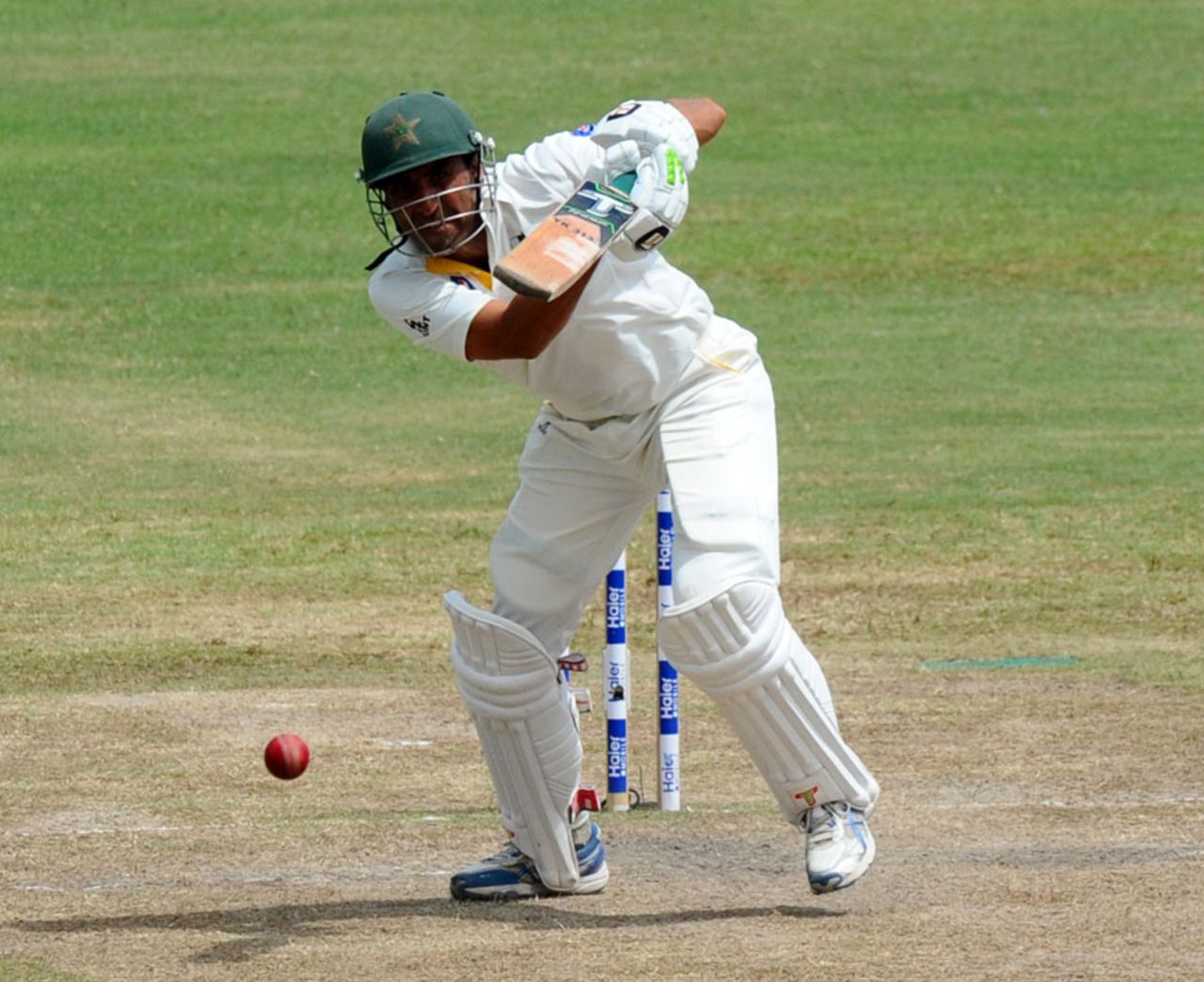 Younis Khan reached his half-century in 71 balls, Sri Lanka v Pakistan, 3rd Test, Pallekele, 4th day, July 6, 2015