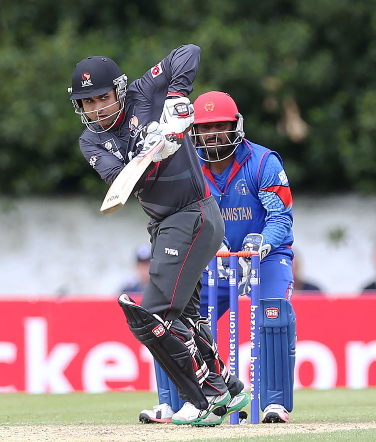 Shaiman Anwar made a 25-ball 35, Afghanistan v United Arab Emirates, World T20 Qualifier, July 10, 2015