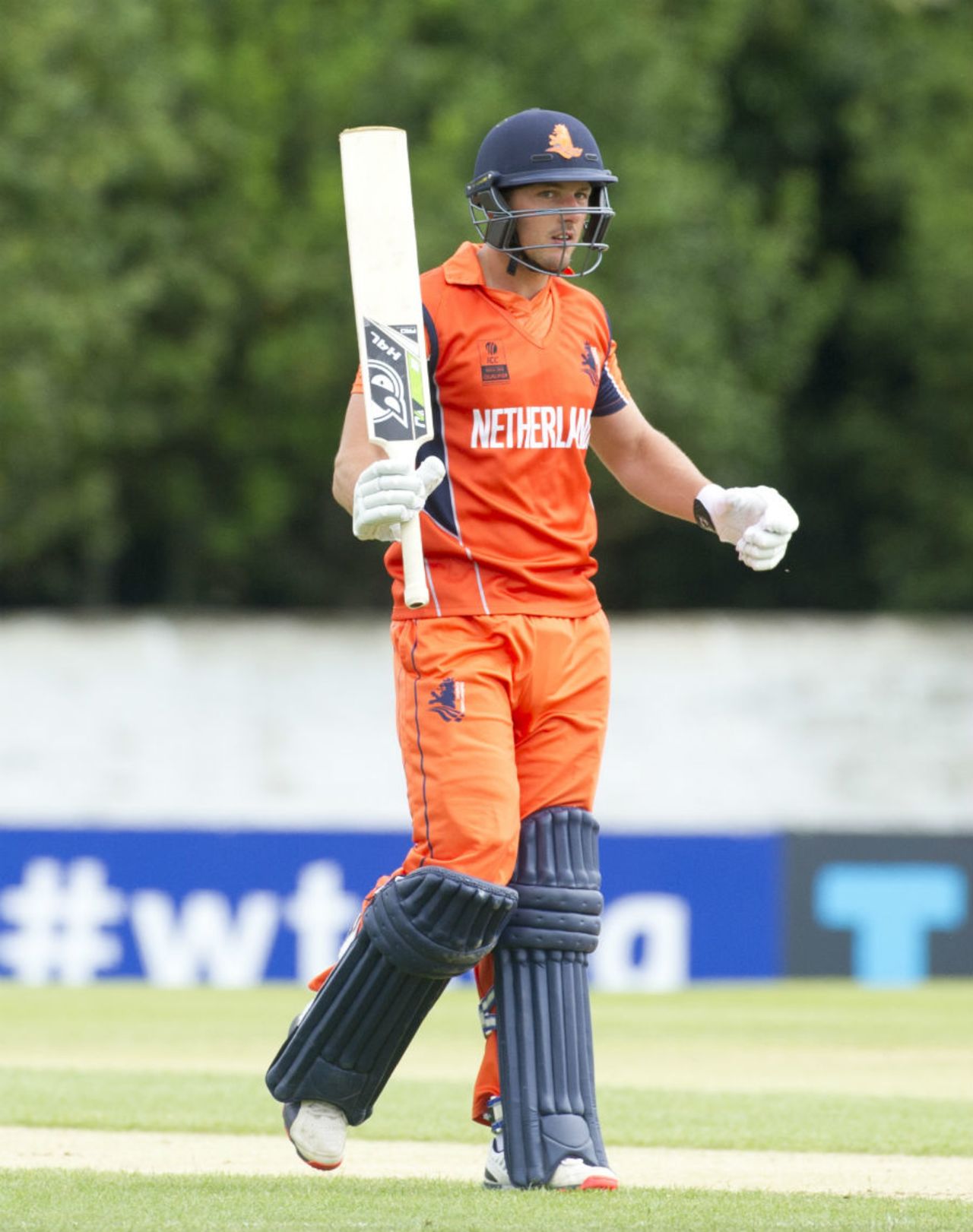 Wesley Barresi struck five sixes and seven fours during his 40-ball 75, Scotland v Netherlands, World T20 Qualifier, Group B, Edinburgh, July 11, 2015