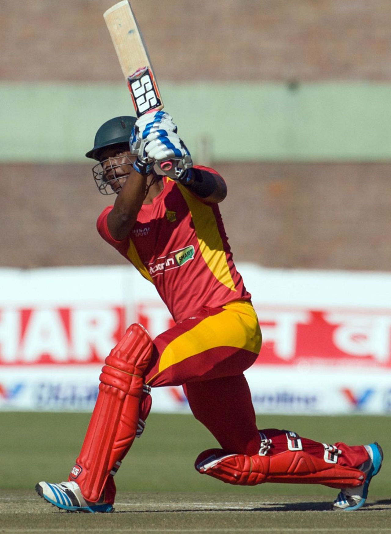 Chamu Chibhabha made a 100-ball 72, Zimbabwe v India, 2nd ODI, Harare, July 12, 2015