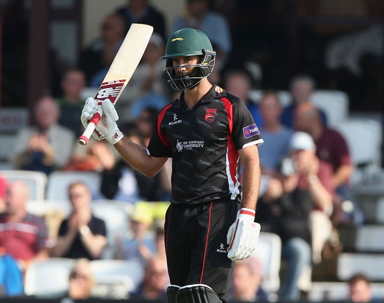 Grant Elliott smashed 56 off 29 balls, Northamptonshire v Leicestershire, NatWest T20 Blast, North Group, Wantage Road, July 12, 2015