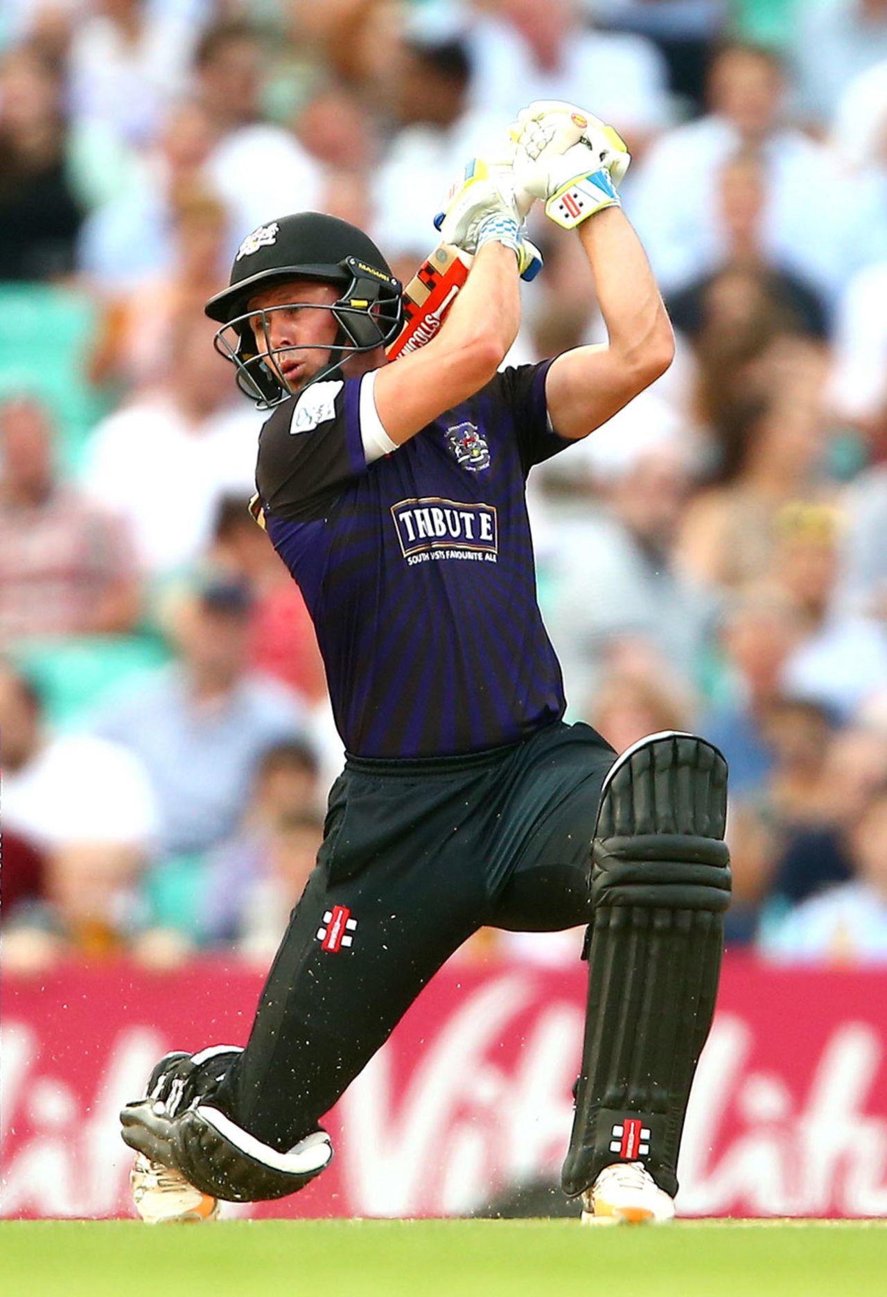 Geraint Jones swings through the off side, Surrey v Gloucestershire, NatWest T20 Blast South Group, July 1, 2015