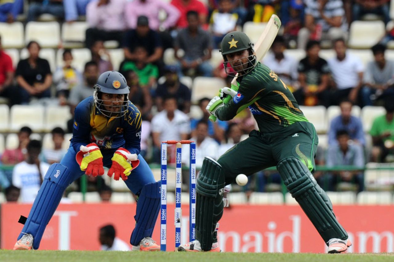 Shoaib Malik struck a run-a-ball 51, Sri Lanka v Pakistan, 2nd ODI, Pallekele, July 15, 2015