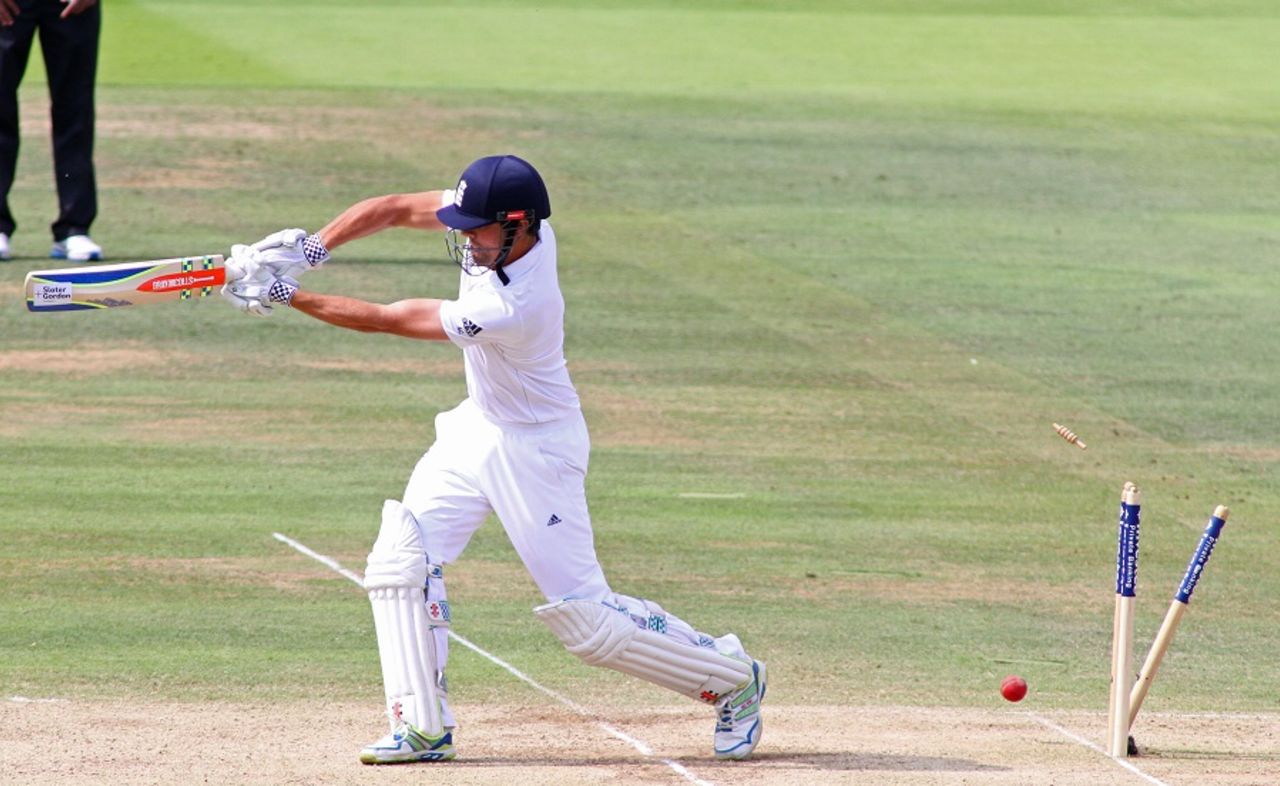 Alastair Cook played on for 96, England v Australia, 2nd Investec Ashes Test, Lord's, 3rd day, July 18, 2015