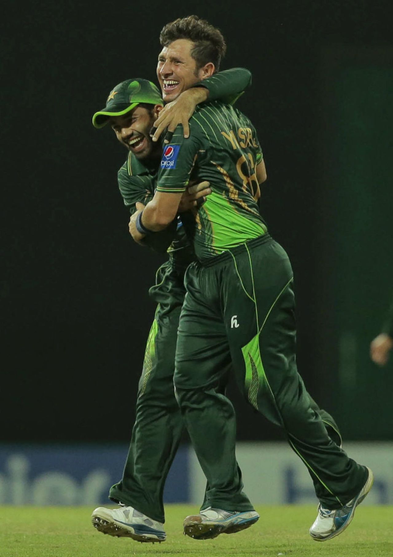 Yasir Shah picked up 4 for 29 in his 10 overs, Sri Lanka v Pakistan, 3rd ODI, Colombo, July 19, 2015