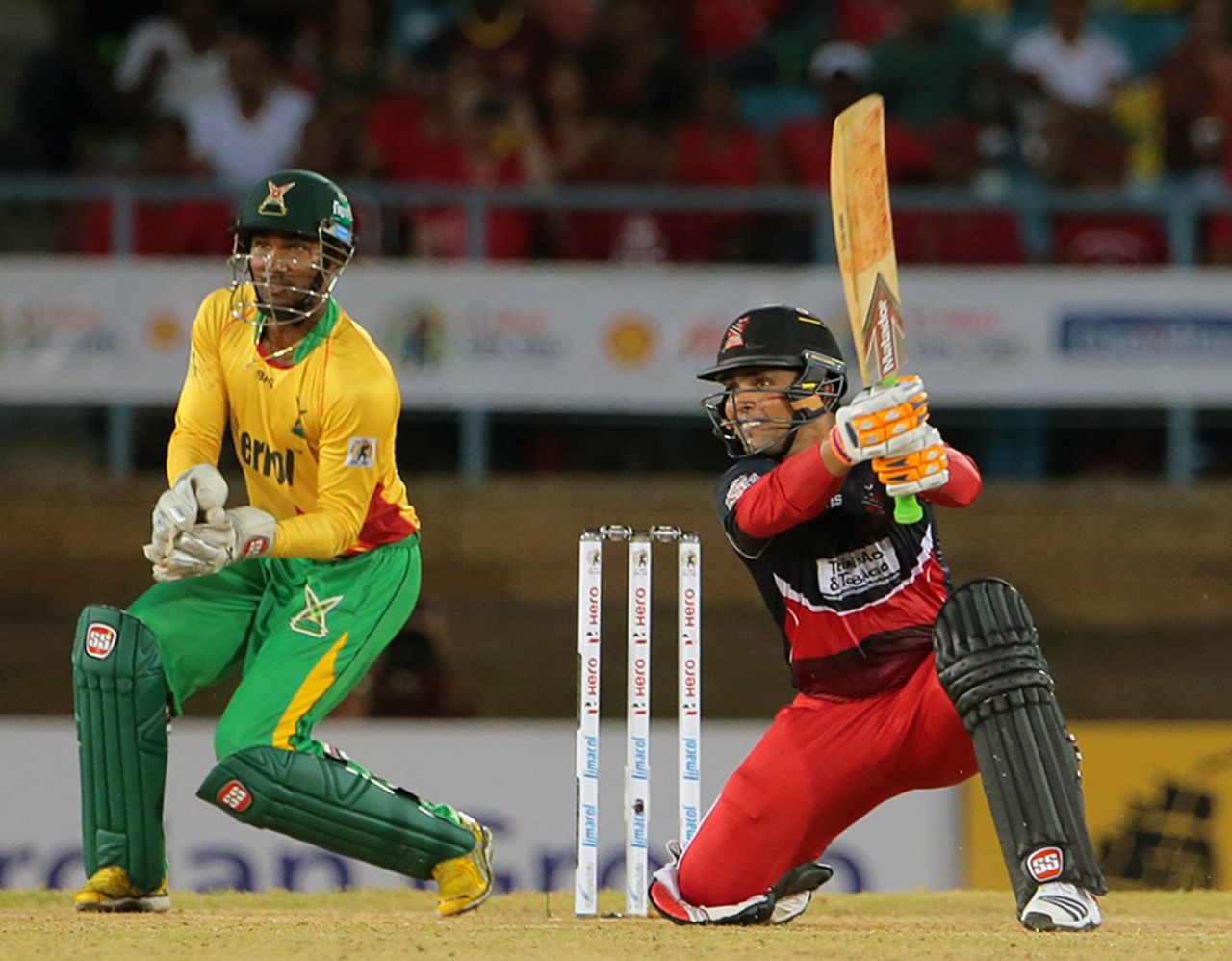 Kamran Akmal's Man-of-the-Match winning 49 set up Red Steel's chase, Trinidad & Tobago Red Steel v Guyana Amazon Warriors, CPL 2015, 2nd semi-final, Port-of-Spain, July 25, 2015