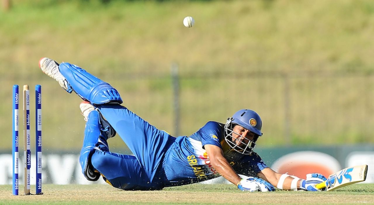 Tillakaratne Dilshan was run out for 62, Sri Lanka v Pakistan, 5th ODI, Hambantota, July 26, 2015