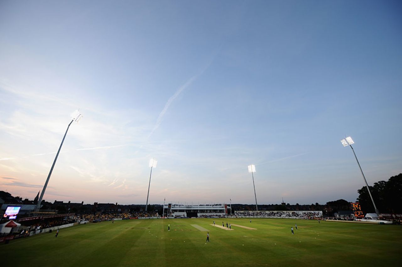 A general view over Wantage Road, July 11, 2014