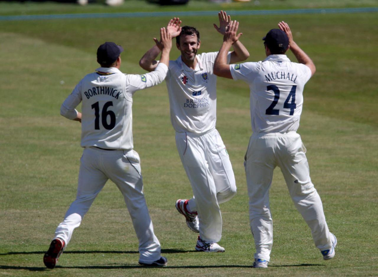 Graham Onions removed the Yorkshire middle order, Yorkshire v Durham, County Championship, Division One, North Marine Road, August 7, 2015